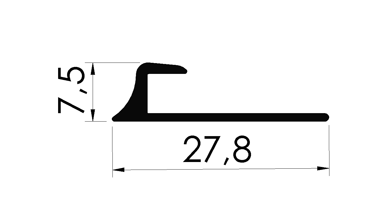 PERFIL J BAU (PINGADEIRA) - NAT - KG - NH